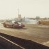 Nitro Nick jet funny car vs. Scott Hammack's "Smoke 'n Thunder" jet dragster at Bonneville Raceway