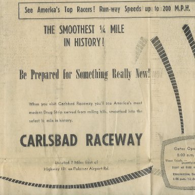 Carlsbad Raceway, November 15, 1964