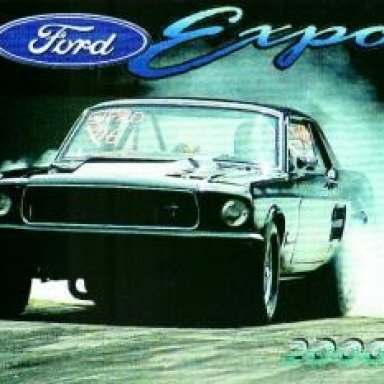 George Vega's mustang