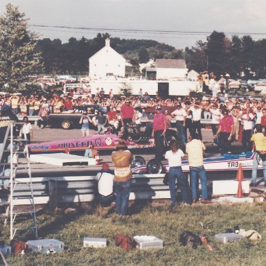 Shirley Muldowney vs.Lucille Lee, Columbus 1982