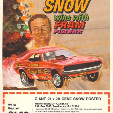 GENE-SNOW-FRAM-POSTER