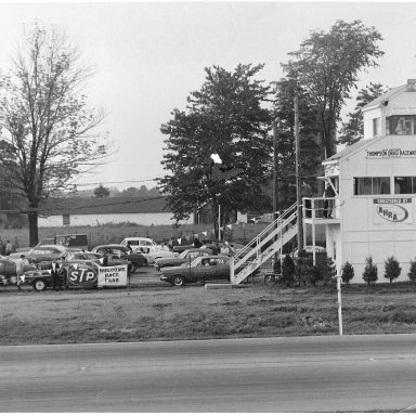 Old tower at Thompson Dragway