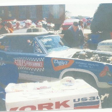 Picture of drag cars