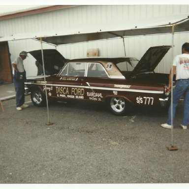 Picture of drag cars