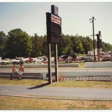 Picture of drag cars