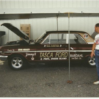 Picture of drag cars