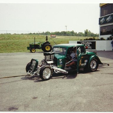 Picture of drag cars