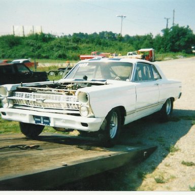 Picture of drag cars