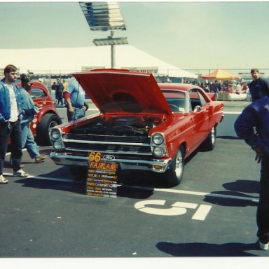 Picture of drag cars