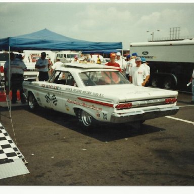 Picture of drag cars