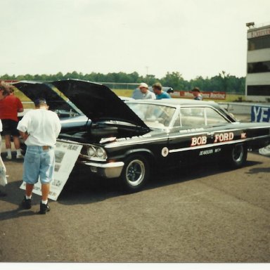 Picture of drag cars