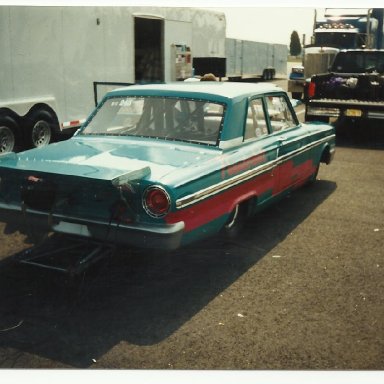 Picture of drag cars