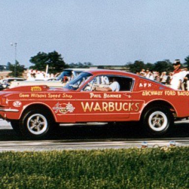 65 Mustang AFX Bonner cammer