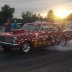 Burn out at Mt Park Dragway