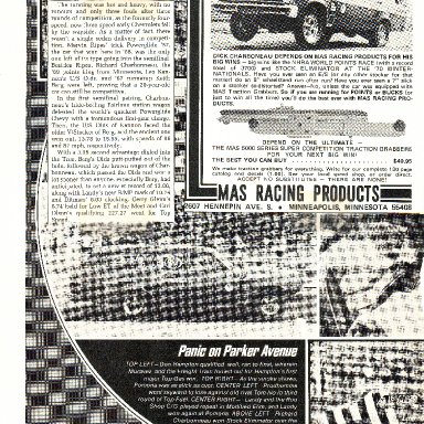 1970 Winternationals Car Craft