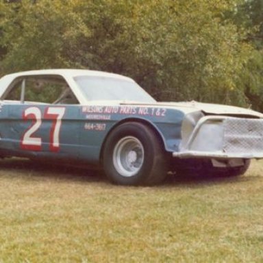Hayward Plyler driven Mustang, owned by Wayne Fitzpatrick