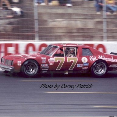 Tim Richmond #77 Old Milwaukee Busch car