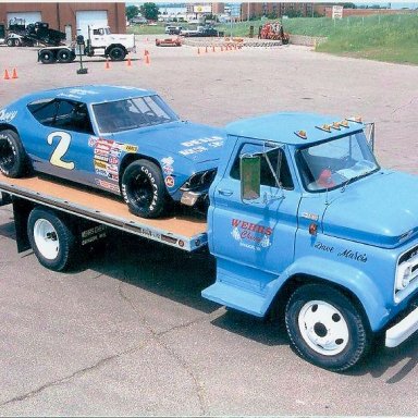 Dave Marcis Wehrs hauler