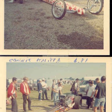 TOM IVO..CONNIE KALITTA..INDY 67