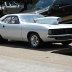 'Barn Find' Shelby Jester Cuda being loaded for tranport.