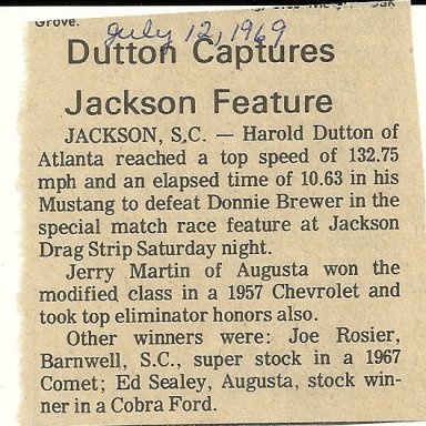 Jackson Drag Strip featured good match races