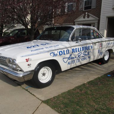 1962 The Old Reliable 2 Tribute Car with MARK 1 Engine Upgrade