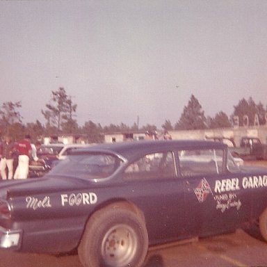 Henry Easterby in his 1958 Ford