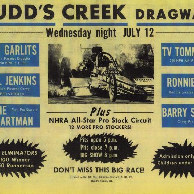 Budds Creek  Carns Cira 1969