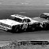 Darrel Waltrip leads Freddy Fryar at Nashville in 1974