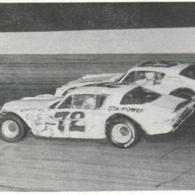1976 Cayuga Speedway #72 Junior Hanley
