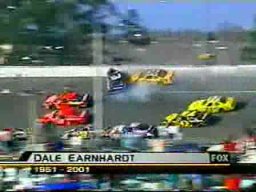 Nascar - Dale Earnhardt Crash Daytona 2001