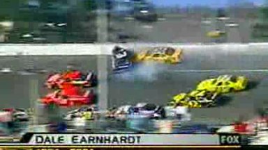 Nascar - Dale Earnhardt Crash Daytona 2001