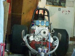 Front Engine Dragster Start-Up